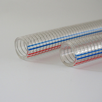 Tuyau d'aspiration Flexible et Transparent de haute qualité alimentaire, tube en acier Pvc renforcé en spirale