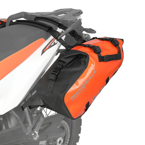 Rhinowalk 18 litre su geçirmez sept çanta motosiklet macera için yüksek kalite motosiklet eyer Drypack-turuncu - Product Image 3