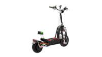 Trottinette électrique tout-terrain H8 14 pouces 72V 62A, autonomie 200 km, vitesse 130 km/h, pour adultes, style musculaire, idéale pour la montagne et les sentiers.