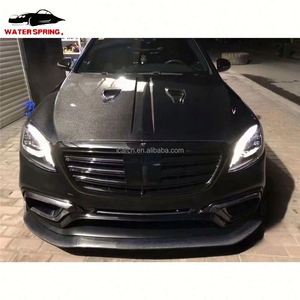 Cofano Motore in Vera Fibra di Carbonio W22 per Mercedes Benz S63 S65 Classe S Coupé C217 Aggiornamento Componenti Automobilistici MASY - Product Image 5