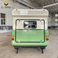 Mini-caravane hybride légère pour le camping à vélo, camping-car, maison mobile pour les voyages en plein air