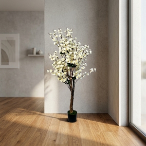 Arbre de fleurs artificielles de <span class=keywords><strong>bougainvillier</strong></span> réalistes, écologique, pour décoration de mariage, 140 cm, pour intérieur, extérieur, jardin, maison - Product Image 4