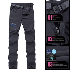 Usine directe été extérieur <span class=keywords><strong>pantalon</strong></span> à séchage rapide pour hommes femmes grande taille <span class=keywords><strong>pantalon</strong></span> de sport extensible mince <span class=keywords><strong>alpinisme</strong></span> modèle droit - Product Image 3