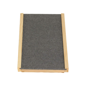 Rampe pliable réglable en bois massif pour chien avec tapis antidérapant, escalier portable pour animaux de compagnie, échelle de voiture pour chats, motif animal - Product Image 3