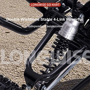 OEM 2000W dành cho người lớn Điện off-road Go Kart 2000W động cơ chuỗi ổ đĩa đôi xương đòn treo 6 inch bánh xe sắt đi Kart - Product Image 4