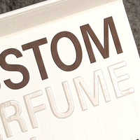 Boîte cadeau de luxe personnalisée pour Cologne blanche et boîte magnétique de présentation de parfum avec boîte en papier pour parfum et emballage de fragrance