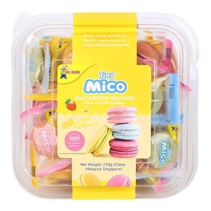 Galletas Sándwich de Malvavisco Mico, Dulces, 218g, en Caja, Multicolores, Rojos, Bocadillos de Oficina, Almacenamiento a Temperatura Ambiente - Product Image 3