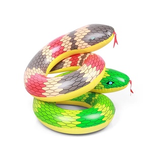Flotteur de piscine gonflable d'anneau de bain de serpent pour la plage extérieure d'été d'enfants d'adultes - Product Image 1