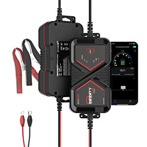 Chargeur de batterie intelligent avec contrôle Bluetooth et application, nouveau design, 6V 12V 1A 4A, chargeurs de voiture intelligents, affichage LED, indice de protection IP65 - Product Image 1