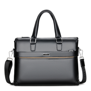 Ensemble de sacoches pour <span class=keywords><strong>ordinateur</strong></span> portable en <span class=keywords><strong>cuir</strong></span> PU classique de haute qualité, résistant à l'eau et à l'usure, sacs d'affaires personnalisés pour hommes, fabrication en usine - Product Image 5