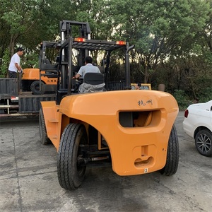 Carretilla elevadora usada lista para usar de <span class=keywords><strong>10</strong></span> toneladas A100Z China Top Brand Hangzhou A100 Carretilla elevadora Carretillas elevadoras diésel de <span class=keywords><strong>10</strong></span> toneladas - Product Image 3