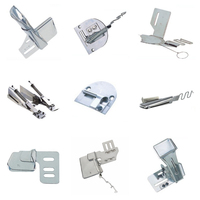 Odavidai Kit d'accessoires pour machine à coudre : plieur, attache pour passepoil, bande de taille, biais, ourlets et pièces de rechange