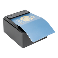 Lector Automático de Pasaportes para Hoteles, OCR MRZ, Escáner de Pasaportes, Licencias de Conducir y Tarjetas de Identificación de Escritorio, Manos Libres, para Aeropuertos, Aduanas y Viajes