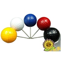 Ensemble de marqueurs pour boules de golf, boîte de t-shirt avec pointes