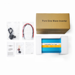 HOULI Onduleur <span class=keywords><strong>Chargeur</strong></span> à Onde Sinusoïdale Pure 2000W 4000W <span class=keywords><strong>12V</strong></span> 24V DC vers <span class=keywords><strong>220V</strong></span> AC pour <span class=keywords><strong>Camping</strong></span>-<span class=keywords><strong>car</strong></span>, Système Solaire et Alimentation de Secours Domestique - Product Image 4
