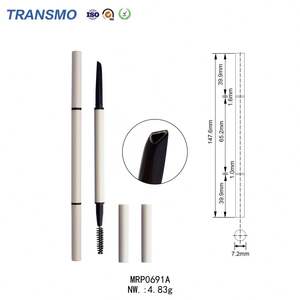 Emballage personnalisé pour crayon à sourcils double face, tube pour crayon à sourcils, conteneur pour crayon à sourcils 2 en 1 - Product Image 2