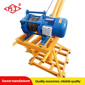 Machine de levage de toit de grue extérieure 500kg petite grue petit treuil de levage 220v ascenseur 1000kg grue de levage de singe de câble métallique - Product Image 2