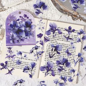 40 Hojas/paquete de Pegatinas Impermeables con Diseño de Nubes Florecientes, Pegatinas y Calcomanías para Planificador, Pegatinas para Niños, Suministros para Planificador de PET - Product Image 1