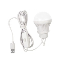 Lampe LED rechargeable USB, lanterne de camping, lumière d'urgence, RGB, changement de couleur intelligent, luminosité réglable, gradation, fête