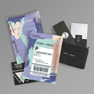 Formato personalizzato Stampato A2 A3 A4 Bolla di Aria Mailing Imballaggio Marrone Kraft Busta di Carta Con Bubles Per Monili - Product Image 2