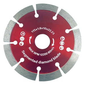 Lames de scie circulaires diamantées à pressage à chaud Fast Cut 115 125 180 230 mm pour matériaux de construction, béton, granit, maçonnerie - Product Image 2