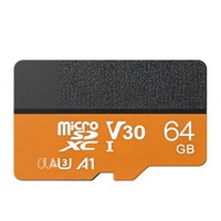 Carte UHS-I 64 Go - Vitesse de lecture jusqu'à 90 Mo/s - Vidéo 4K UHD - U3 A1 V30 - Compatible avec appareil photo/ordinateur portable/smartphone/tablette