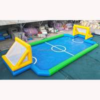 Terrain de football gonflable Jeux d'eau Football aquatique Terrain de football aquatique Jeu de sport
