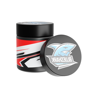 Chất lượng cao 3oz 3.5oz 4oz lọ thủy tinh với con màu đen chống đen nắp cho sáp và hoa - Product Image 3