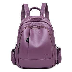 Zaino Antifurto Leggero in PU Personalizzato <span class=keywords><strong>per</strong></span> Ragazze e Giovani Donne, Stile Elegante e Morbido <span class=keywords><strong>per</strong></span> Uso Quotidiano, Vendita all'Ingrosso - Product Image 3