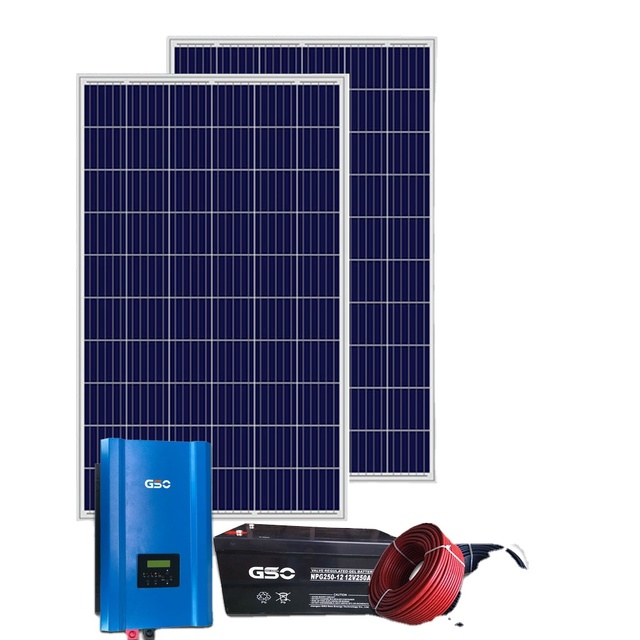 1000w 2000w 3000w 5000w 2kw off Grid Solar Panel Power System Kit for Home