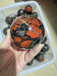 Sfera di Cristallo in Diaspro Rosso per Decorazione Casa e Ufficio, Sfera Naturale Lucidata per Guarigione, Feng Shui e Predizione del Futuro, Regalo in Pietra Preziosa - Product Image 5