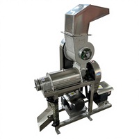 Roestvrijstalen schroefpers, machine voor het vermalen en persen van passievrucht, wortel en ananas, -persmachine voor sapseparatie