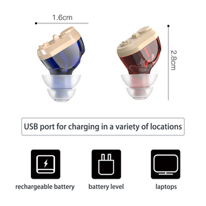 Aide auditive numérique CIC mini invisible rechargeable pour seniors – Offre spéciale - Product Image 3