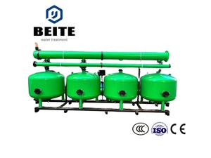 Filtro a sabbia per pozzo d'acqua con controlavaggio automatico in acciaio al carbonio - Product Image 1