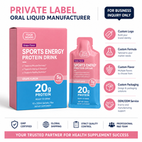 Boisson Énergétique Sportive Prête à Boire au Goût Raisin, Liquide Protéiné pour la Récupération Musculaire, Complément Fitness, Marque Privée OEM ODM