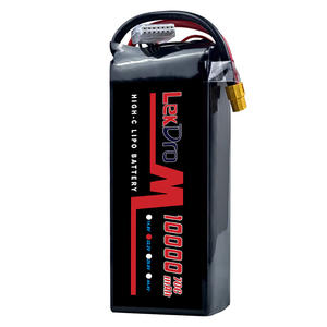 Batterie polymère 6S1P 10000mAh 22.2V 70C pour drone FPV, fabriquée au Guangdong - Product Image 3
