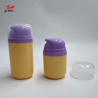 Botellas de Bomba Sin Aire de PP Vacías al por Mayor, 30ml 50ml 100ml, Envases Cosméticos al Vacío para Lociones, Botellas OEM Serigrafiadas