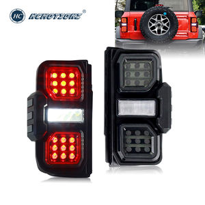 Conjunto de luces traseras LED HCMOTIONZ 6th Gen 2021-2024 DRL sistema de iluminación de animación de arranque lámparas traseras de coche para <span class=keywords><strong>Ford</strong></span> <span class=keywords><strong>Bronco</strong></span> - Product Image 1