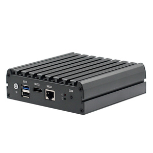 Ba năm bảo hành Mini PC Router Baytrail J1900/J1800 e3845 không quạt Vỏ hợp kim nhôm máy tính công nghiệp 6 * Intel i266 Lan - Product Image 4