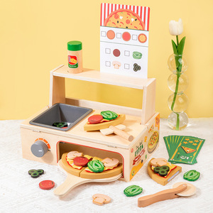 Giocattoli da cucina con cubo magico per bambini simulato forno per Pizza e Barbecue Grill per la simulazione di Scene di cottura - Product Image 2