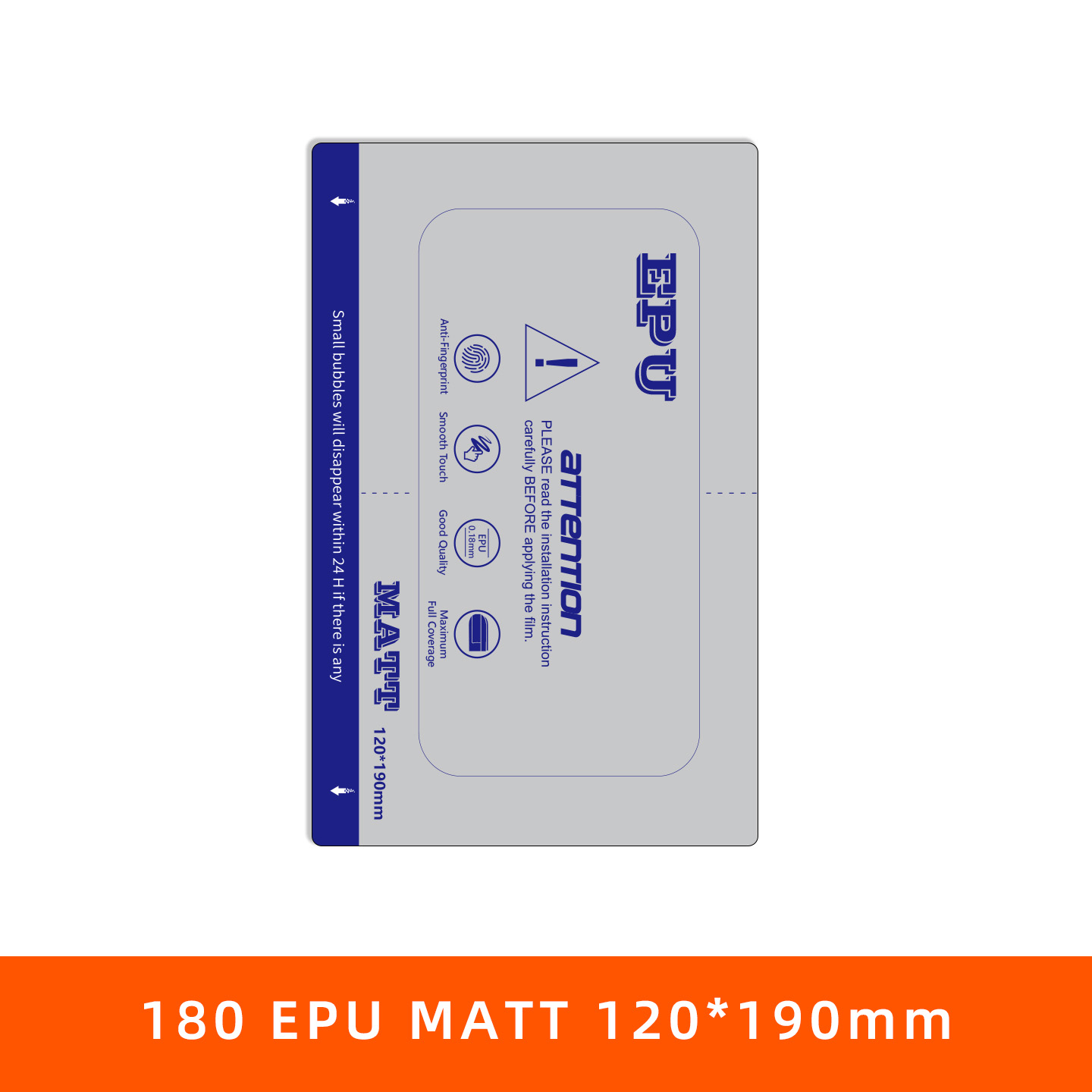 EPU MATT 0.18*120*190mm