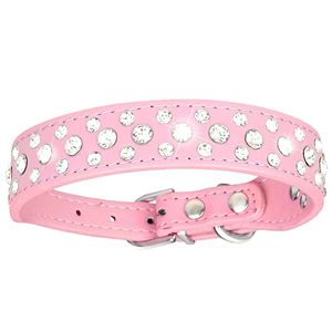 Cute Dazzling Soft Cat <span class=keywords><strong>Rhinestone</strong></span> Collares Crystal Pet Dog Puppy Collares para perros pequeños, medianos y grandes - Product Image 4
