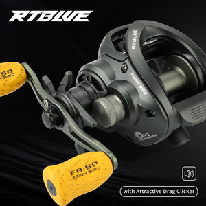 Rtblue <span class=keywords><strong>Ultra</strong></span> <span class=keywords><strong>Light</strong></span> Radio 7:1 Moulinets de pêche 6 + 1 Moulinets de coulée Baitcasting - Product Image 5