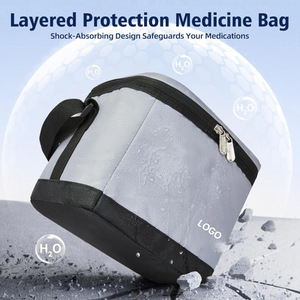 <span class=keywords><strong>Bolsa</strong></span> refrigeradora de medicamentos de 24 horas, organizador de suministros de viaje aislado de 2-8 grados, <span class=keywords><strong>bolsa</strong></span> de almacenamiento de medicamentos - Product Image 5
