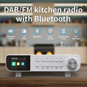 <span class=keywords><strong>Radio</strong></span> DAB + portable avec réveil sous-monté <span class=keywords><strong>Design</strong></span> moderne facile à utiliser - Product Image 5