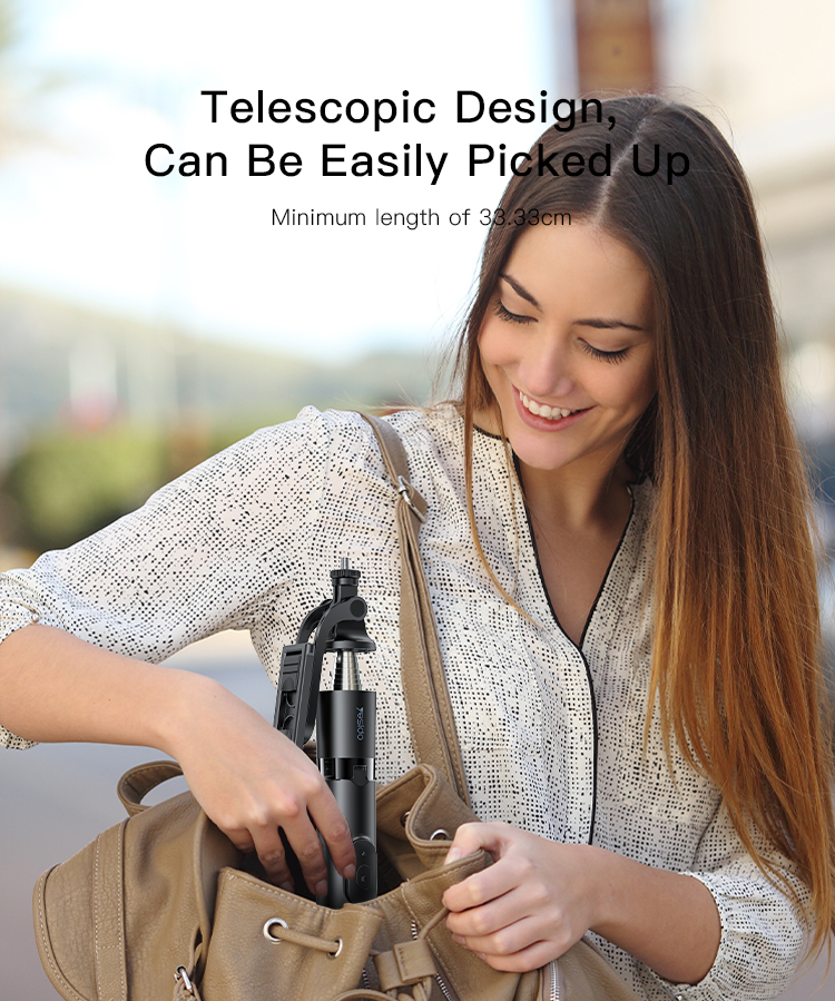 YESIDO Max 1.5meter tripod leg living using and selfie support selfie stick