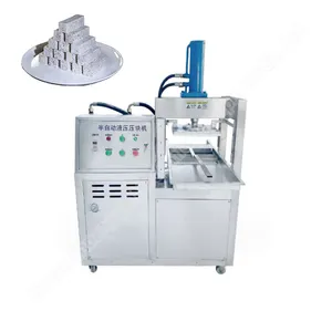 Hidrolik Polvoron yapma beyaz Cane basın makinesi kahve şeker küp şekillendirme makineleri