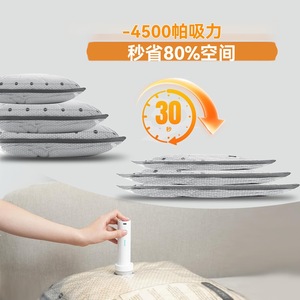 Juego de Bomba de Aire Recargable y Bolsas de Vacío de Viaje de Plástico Ecológico APRIL (12/15/18 Piezas) - Almacenamiento Multifuncional por Compresión para - Product Image 2