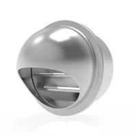 Grille de ventilation murale en acier inoxydable de 3, 4, 5, 6, 10 pouces, hotte aspirante, extracteur d'air, sèche-linge