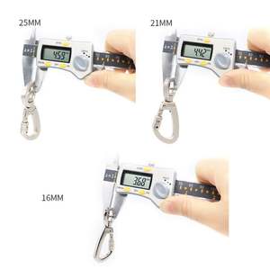 Mousqueton rotatif de haute qualité avec logo personnalisé pour laisse de chien, en alliage de zinc, avec verrou de sécurité pour laisse de traction pour animaux de compagnie - Product Image 3